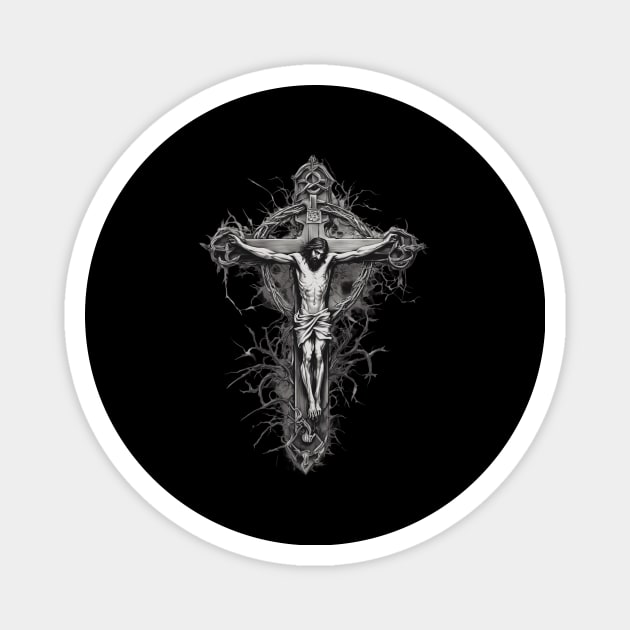 Jesus Christ the Wisdom of God Magnet by animegirlnft